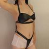 Venta al por mayor de fábrica juguetes sexuales para mujeres juguetes ropa de restricción corporal de cuero ropa de restricción sm accesorios de ropa interior de protección para el pecho