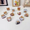 Nueva Serie de Osos Lindos y Relajados Dibujos Animados Creativos Clips con Forma de Trasero para Diario, Almacenamiento y Decoración al por Mayor