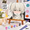 20*20 Desenho Animado Pintura a Óleo Digital DIY Colorir Pintura Decorativa Genshin Flor Pintura a Óleo Pintura a Óleo Digital Infantil Atacado