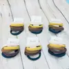 Banda de goma ancha engrosada coleta alta atada rodillo para el pelo sin costuras cuerda para el pelo de alta elasticidad anillo para el pelo cuerda sin juntas cabeza de bola