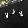 Liga de Zinco 26 Pingentes de Letras Inglesas Pequenos Pingentes DIY Pulseira Colar Brincos de Lado Duplo Acessórios de Joias Materiais