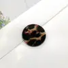Onda acrílica ponto Xadrez leopardo acessórios faça você mesmo Diamante Amor brincos de mão material de joalheria atacado