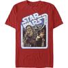Camiseta Masculina Solta Clássica Retro de Comércio Exterior para Filmes