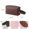 Bolsa de Maquillaje Vertical de Gran Capacidad y Alto Valor Estético, Neceser Impermeable de PVC, Bolsa de Almacenamiento de Maquillaje Portátil con Compartimentos, Lista para Envío