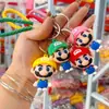 Llavero Creativo de Dibujos Animados 3D Colgante de Coche para Pareja Juguete de PVC de Moda Figura Figurita Puesto Callejero Pequeños Regalos Premios Venta al por Mayor