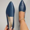 Zapatos planos inspirados en la dopamina: ligero, moderno, elegante y perfecto para combinar con vestidos. Nueva colección de verano 2026 de zapatos slip-on para mujer