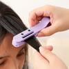 Flequillo portátil, lindo corte de pelo, artefacto para cortar el cabello, peine, recortador de pelo manual para adultos y niños