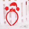 Decoraciones Navideñas Hebilla para la Cabeza Cabeza de Muñeco de Nieve Caña Banda para el Cabello de Navidad Banda para el Cabello de Performance Nocturna Niños Adultos Accesorios de Performance