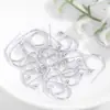 Venta directa de fábrica el más vendido versión coreana de joyería para orejas accesorios semiacabados pendientes de metal hechos a mano diy pendientes femeninos aro pequeño para la oreja