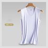 Chaleco sin costuras para hombre, Seda de hielo 2026 Nuevo Verano Deportes Fitness Delgado Capa base Sudadera, Hombro ancho, Venta al por mayor