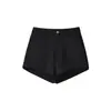 Shorts Sexy de Cintura Alta que Moldam o Quadril, Nova Moda de Primavera Versátil Leggings de Caimento Justo, Hot Pants Casuais