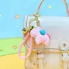 Llavero Colgante Creativo de Dibujos Animados Dulce Pequeño Pony Muñeca Máquina de Muñecas Bolsa de Muñeca Llavero de Coche Pequeño Regalo Venta al por Mayor