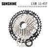 Cassette Piñón Libre Ultraligero para Bicicleta de Montaña Sunshine 10/11/12 Velocidades Bicicleta Velocidad Variable Diente Grande Escalada Rueda Torre