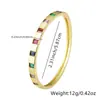Pulsera Multicolores Estilo Europeo y Americano Nicho Moda Clásica Pulsera Versátil Joyería de Lujo Ligero Elegante Joyería de Cobre Microincrustada Joyería de Circonita