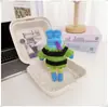 Colgantes de peces geniales, peces flácidos, peces que yacen planos de los residentes de Fondo de Bikini, accesorios para llaveros, chalecos de cama, Año Nuevo