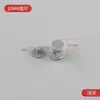 Tapa cilíndrica de 12 mm con cubierta de rueda excéntrica de plástico, conector tres en uno para muebles, tapa decorativa, tapa antipolvo, tapa de ocultación.
