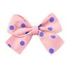 Clip Lateral de Lazo de Tela de Puntos Pequeños Frescos Joker de Primavera Pasador de Estilo Pastoral Pasador Dulce Accesorios para el Cabello