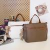 Bolso Transfronterizo Bolsa de Gran Capacidad para Mujer 2024 Otoño Estudiante Universitario Bolso de Hombro para Viajes Bolso de Compras Bolso Tote