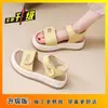 Sandalias Deportivas de Velcro para Mujer 2026 Nuevo Estilo de Verano para Uso al Aire Libre con Faldas Ligeras Sandalias Romanas de Playa con Suela Gruesa