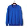 Éxito de otoño algodón peinado holgado sin capucha 280g logo impreso grande rizo cuello redondo suéter camisa básica para hombre y mujer