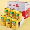 Pêssegos Amarelos em Calda Especial de Dangshan 12 Latas Fruta Fresca Mergulhada em Água com Açúcar Mistura Especial para Assar Catering Especial Caixa Inteira Genuína