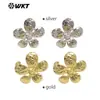 Wt-R551 Anel de Luxo de Alta Qualidade com Padrão Floral para Mulheres com Vestido de Saia Joia