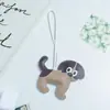 Huayang Nuevo Cuero PU Colgante de Animal Llavero DIY Encanto para Bolso Venta al por Mayor Accesorios de Ropa Colgante Joyería