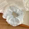Diadema de Encaje de Alta Gama para Mujer, Elegante y a la Moda, Cuerda para el Cabello de Bola, Lazo de Hada, Accesorios para el Cabello de Tela