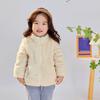 Estilo coreano outono e inverno crianças coral velo forrado de lã espessado quente jaqueta pai-filho meninos e meninas casual confortável roupas de casa