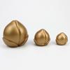 Decoração de Bolo Assado Estéreo Aniversário Pêssego Dourado Rico Ouro Plástico Pêssego Dourado Casamento Aniversário de Idosos Ornamentos