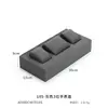 Jinweichuang gris microfibra reloj plano cabinet props stand mostrador ventana display props reloj pulsera display stand