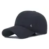 Nueva Gorra de Béisbol para Hombre de Edad Media Otoño e Invierno, Gorro de Anciano Moderno y Cálido, Protección Auditiva para Clima Frío en Exteriores, Gorra con Visera Versátil
