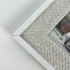 Direto da fábrica porta-retrato de borda larga moderno simples 6 polegadas 8 polegadas tamanho A4 porta-retrato pode ser pendurado na parede pode ser colocado porta-retrato atacado