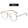 Gafas de titanio para mujer para tiempo libre directamente de fábrica gafas de caja de personalidad coreana gafas recubiertas de acero inoxidable gafas para miopía