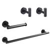 Toallero Amazon transfronterizo acero inoxidable perforado no perforado toallero juego de baño barra para toalla de inodoro
