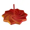 Torre de Cenoura Impressa em 3D Transfronteiriça Ilusão Brinquedo para Alívio de Estresse Torre Espiral Fidget Estrela Artefato para Alívio de Estresse Cristal