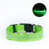 Collar para perro, collar luminoso para mascotas, recargable y ajustable, apto para gatos y perros, para paseos nocturnos, con accesorio para correa, función antipérdida, disponible para venta al por mayor