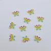 Internet Red Butterfly Nail Art Jóias Fada Luminosa Borboleta Jóias Unhas DIY Brincos Grampo de Cabelo Jóias Acessórios