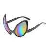 Ins Divertidos Esculturas de Arena Hombres y Mujeres Gafas Divertidas Gafas de Sol Fiesta de Cumpleaños Accesorios para Fotos de Broma Gafas de Extraterrestre