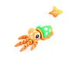 Juguete de Pulpo Multicolor para Aliviar el Estrés, Caliente Venta Transfronteriza, Impreso en 3D, Adorno Creativo con Articulaciones Flexibles, Modelo de Juguete Móvil de Moda