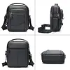 Bolso de hombro suave de cuero para hombre transfronterizo piel de vaca capa superior nuevo bolso casual de negocios bandolera multifuncional venta al por mayor
