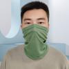 Mascarilla Mágica de Punto de Viscosa de Color Sólido para Primavera y Otoño para Hombres y Mujeres, Mascarilla Transpirable de Protección Solar para el Cuello para Ciclismo al Aire Libre, Multiusos