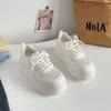 Zapatos de Verano para Mujer Ligeros, Transpirables, de Malla, Suela Gruesa, que Aumentan la Altura, Nuevos 2025, Blancos, que No Cansan los Pies Xy-A595