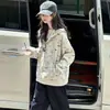 Nuevo Abrigo de Primavera y Otoño para Niñas Mayores, Chaqueta Casual y Elegante con Capucha y Cremallera para Niñas de Secundaria, Top de Otoño para Niños
