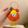 Llavero Colgante de Peluche de Patito Pequeño con Ojos Grandes, Creativo y Peculiar, Divertida Decoración de Peluche para Mochilas para Amigos y Parejas