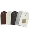 Etiquetas Colgantes Personalizadas de Papel Kraft, Etiquetas Blancas de Cartón para Ropa, Etiquetas para Ropa de Hombre, Etiquetas de Papel para Ropa Infantil, Logo, Etiquetas Colgantes de Marca de Moda con Cordón