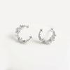 Pendientes de Luna Corea del Sur Temperamento Creativo Personalizados Diseño Ins Dulce Circonita Pendientes de Luna Suministro para E-commerce