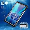 Funda tipo concha pequeña adecuada para iPad Pro de 11 pulgadas 2024/2025, funda impermeable para natación al aire libre, protección completa contra caídas, funda para tableta