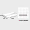 Accesorios para panel perforado ganchos decorativos estante de almacenamiento de agujero redondo organizador de escritorio de montaje en pared pegatinas magnéticas