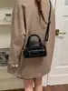Bolsa transversal feminina nicho 2026, bolsa de mão concha fashion, versão coreana ins tendência bolsa de ombro com laço única